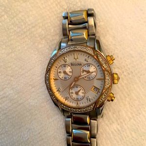 Watch diamond and gold